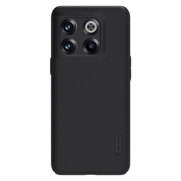 For OnePlus Ace Pro/10T 5G NILLKIN Frosted PC Phone Case(Black) - OnePlus Cases by NILLKIN | Online Shopping UK | buy2fix