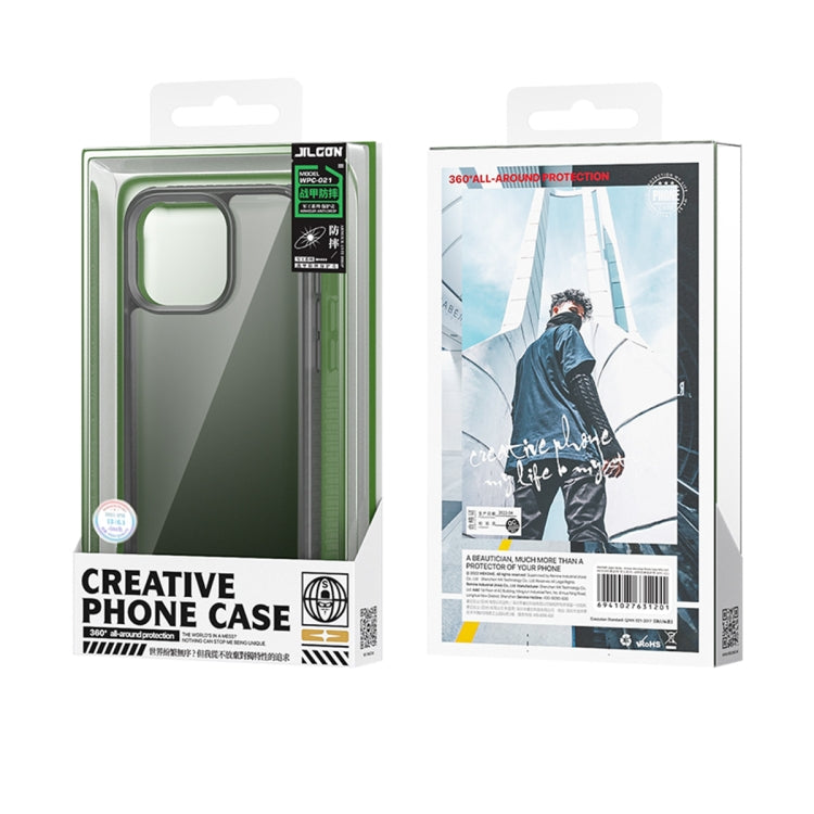 For iPhone 14 Pro Max WEKOME Armour Anti-Drop Phone Case (Clear Black) - iPhone 14 Pro Max Cases by WK | Online Shopping UK | buy2fix