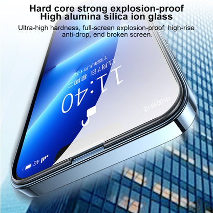 For iPhone 14 Pro 10pcs WEKOME 9D Curved Frosted Tempered Glass Film - iPhone 14 Pro Tempered Glass by WK | Online Shopping UK | buy2fix