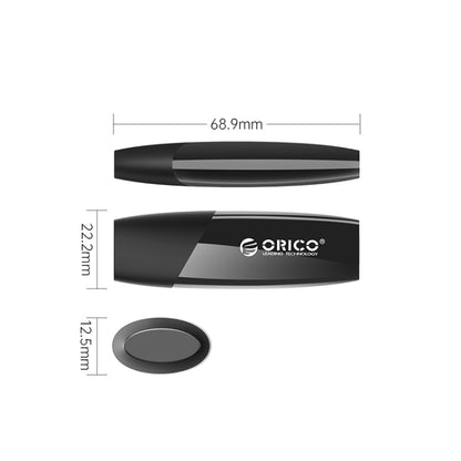 ORICO USB Solid State Flash Drive, Read: 520MB/s, Write: 450MB/s, Memory:512GB, Port:Type-C(Black) - USB Flash Drives by ORICO | Online Shopping UK | buy2fix