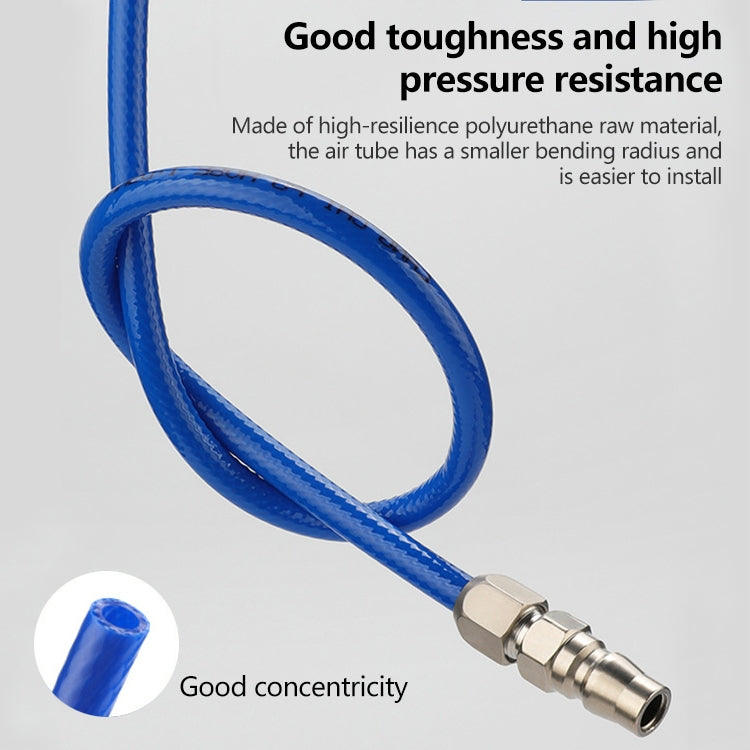 LAIZE High Pressure Flexible Polyurethane Pneumatic Tubing with Connector, Specification:10x6.5mm, 20m -  by LAIZE | Online Shopping UK | buy2fix