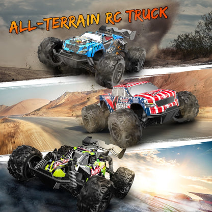 2.4G 1:20 Full Scale RC Off-road Vehicle(Red) - RC Cars by buy2fix | Online Shopping UK | buy2fix