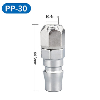 LAIZE PP-30 10pcs C-type Self-lock Air Tube Pneumatic Quick Fitting Connector -  by LAIZE | Online Shopping UK | buy2fix