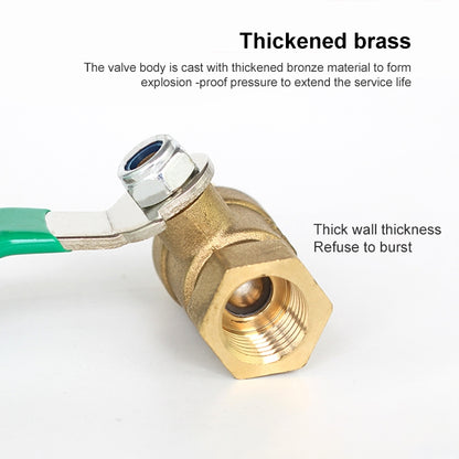 LAIZE Pneumatic Hose Connector Thickened Brass Ball Valve, Size:Inside and Outside 6 Point 3/4 inch -  by LAIZE | Online Shopping UK | buy2fix