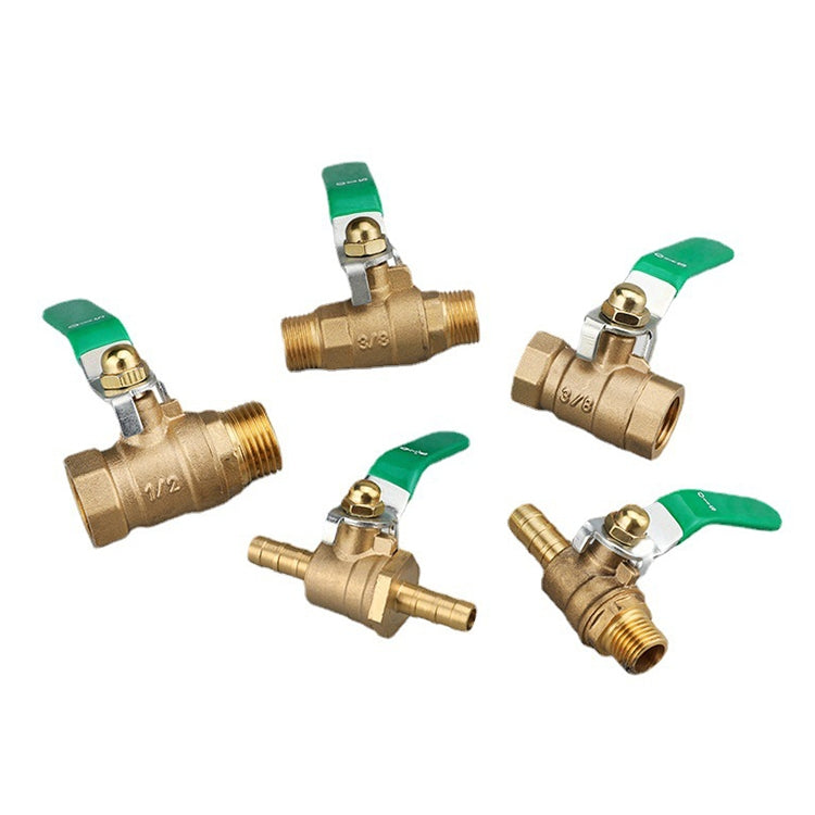 LAIZE Pneumatic Hose Connector Thickened Brass Ball Valve, Size:Double Inside 2 Point 1/4 inch -  by LAIZE | Online Shopping UK | buy2fix