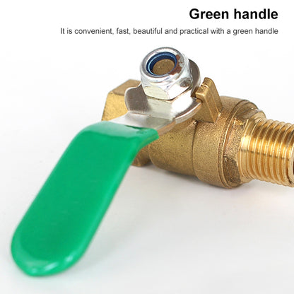 LAIZE Pneumatic Hose Connector Thickened Brass Ball Valve, Size:Double Inside 4 Point 1/2 inch -  by LAIZE | Online Shopping UK | buy2fix