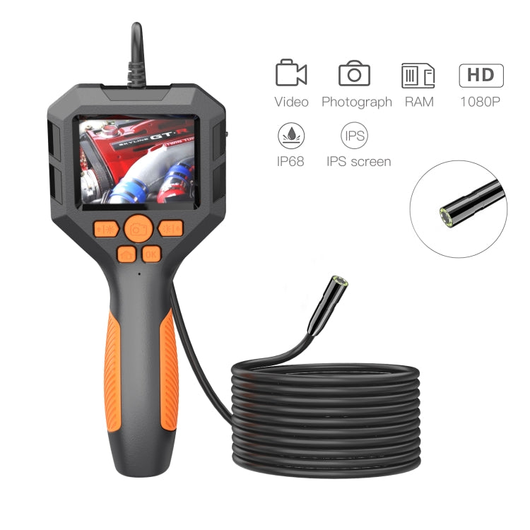 3.9mm P10 2.8 inch HD Handheld Endoscope with LCD Screen, Length:2m - Consumer Electronics by buy2fix | Online Shopping UK | buy2fix