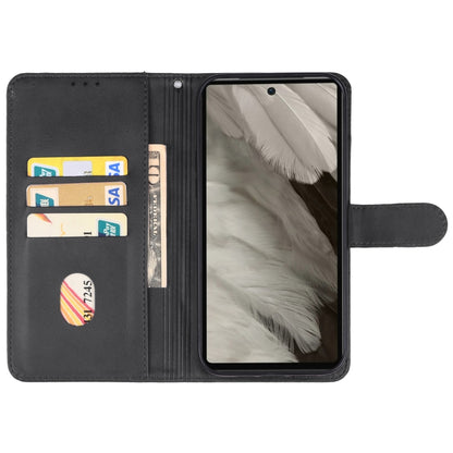 For Google Pixel 7a Leather Phone Case(Black) - Google Cases by buy2fix | Online Shopping UK | buy2fix