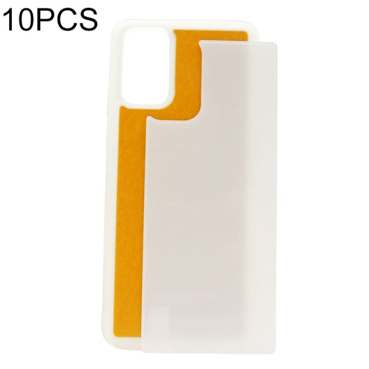 For Samsung Galaxy S20 10pcs Thermal Transfer Glass Phone Case(White) - Galaxy Phone Cases by buy2fix | Online Shopping UK | buy2fix