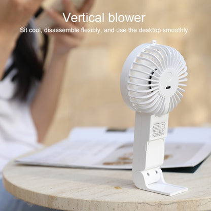 WT-F58 Hanging Neck Handheld Electric Fan(Cream Color) - Consumer Electronics by buy2fix | Online Shopping UK | buy2fix