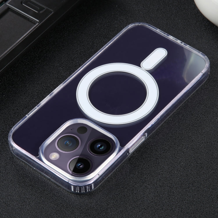 For iPhone 14 Pro Max GEBEI MagSafe Magnetic Transparent Phone Case - iPhone 14 Pro Max Cases by GEBEI | Online Shopping UK | buy2fix