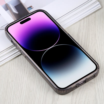 For iPhone 14 Pro GEBEI Acrylic Phone Case(Transparent Black) - iPhone 14 Pro Cases by GEBEI | Online Shopping UK | buy2fix