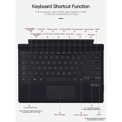 For Microsoft Surface Go1 / 2 / 3 Magnetic Bluetooth Keyboard - Others Keyboard by buy2fix | Online Shopping UK | buy2fix