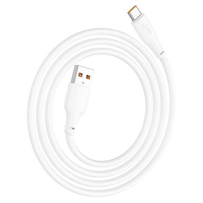 hoco X93 27W USB to USB-C/Type-C Data Cable, Length:1m(White) -  by hoco | Online Shopping UK | buy2fix