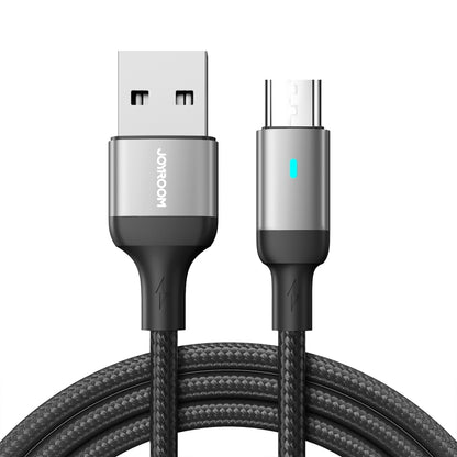 JOYROOM S-UM018A10 Extraordinary Series 2.4A USB-A to Micro USB Fast Charging Data Cable, Cable Length:1.2m(Black) -  by JOYROOM | Online Shopping UK | buy2fix