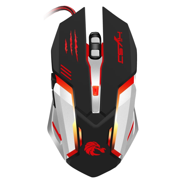 HXSJ S100 6 Keys Colorful Luminous Wired Gaming Mouse -  by HXSJ | Online Shopping UK | buy2fix