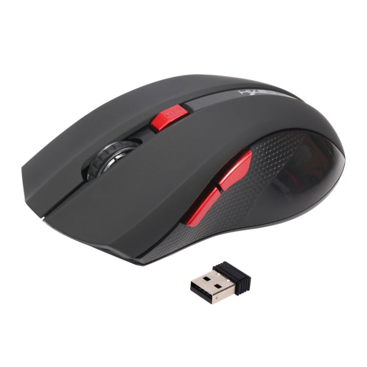 HXSJ X50 2.4G 6 Keys 1600DPI Three-speed Adjustable Wireless Mouse(Black) -  by HXSJ | Online Shopping UK | buy2fix