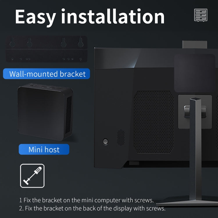 ZX03 Windows 11 Mini PC, Intel Alder Lake N95, Support Dual HDMI Output, Spec:16GB+256GB(EU Plug) -  by buy2fix | Online Shopping UK | buy2fix