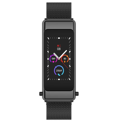 K50 1.08 inch Steel Band Earphone Detachable IP67 Waterproof Smart Watch Support Bluetooth Call(Black) - Smart Wear by buy2fix | Online Shopping UK | buy2fix