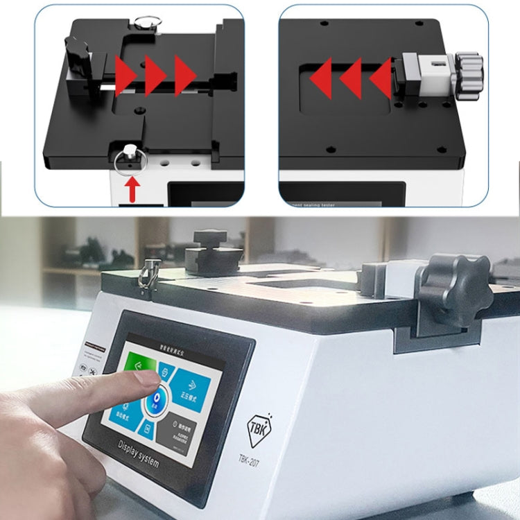 TBK-207 Portable Intelligent Air Tightness Detector Built-in Vacuum Pump(US Plug) - Repair & Spare Parts by TBK | Online Shopping UK | buy2fix