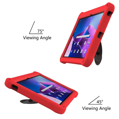 For Lenovo Tab M10 Plus 10.6 3rd Gen 2022 Spider King Silicone Protective Tablet Case(Red) - For Lenovo by buy2fix | Online Shopping UK | buy2fix