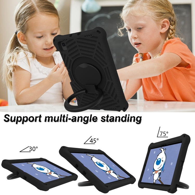 For Samsung Galaxy Tab A7 10.4 2020 T500 Spider King Silicone Protective Tablet Case(Black) - Tab A7 10.4 (2020) T500 / T505 by buy2fix | Online Shopping UK | buy2fix