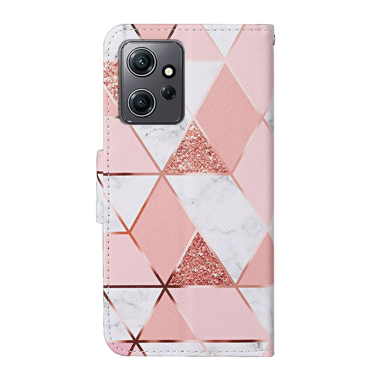 For Xiaomi Redmi Note 12 4G Global Colored Drawing Pattern Flip Leather Phone Case(Marble) - Note 12 Cases by buy2fix | Online Shopping UK | buy2fix