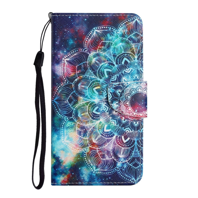 For Xiaomi Redmi Note 12 5G Global/Poco X5 Colored Drawing Pattern Flip Leather Phone Case(Star Mandala) - Note 12 Cases by buy2fix | Online Shopping UK | buy2fix
