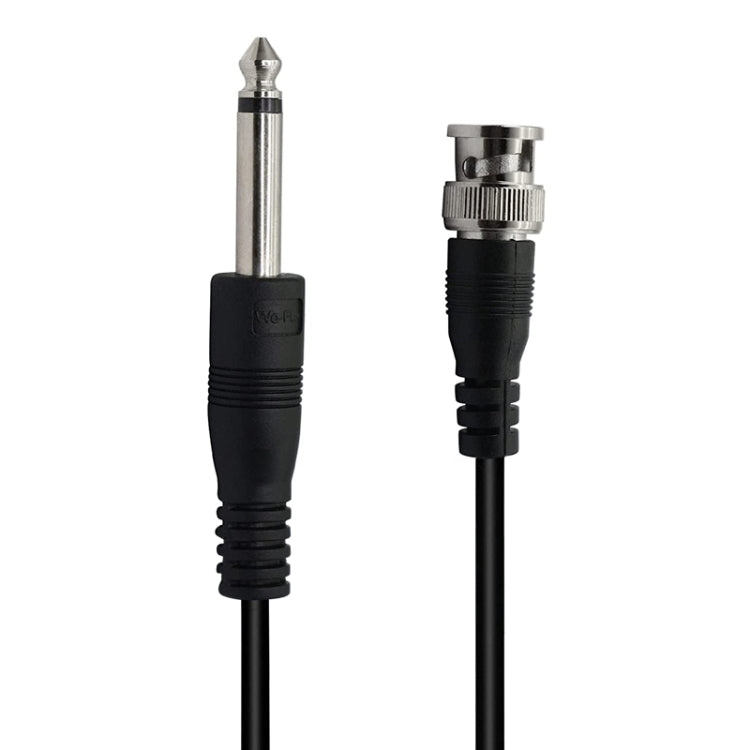 BNC Male To 6.35mm Plug Connection Cable, Length:1m - Security by buy2fix | Online Shopping UK | buy2fix