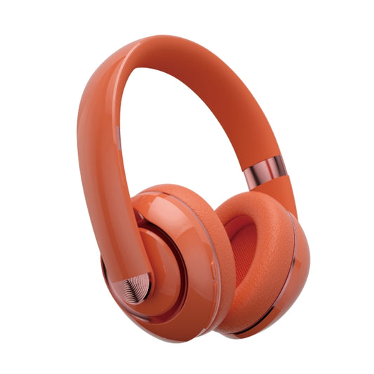 KE22 Folded Noise-cancelling Wireless Bluetooth Headphones(Orange) - Apple Accessories by buy2fix | Online Shopping UK | buy2fix