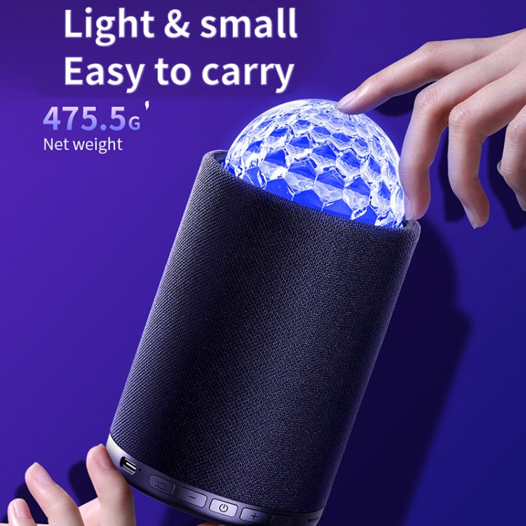 JOYROOM JR-MS01 Maya Series RGB Wireless Bluetooth Speaker(Black) - Mini Speaker by JOYROOM | Online Shopping UK | buy2fix