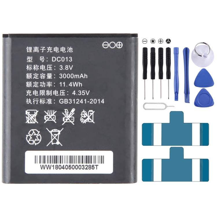 For ZTE Nubia WD670 4G 3000mAh Battery Replacement DC013 - Others by buy2fix | Online Shopping UK | buy2fix