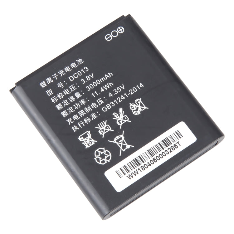 For ZTE Nubia WD670 4G 3000mAh Battery Replacement DC013 - Others by buy2fix | Online Shopping UK | buy2fix