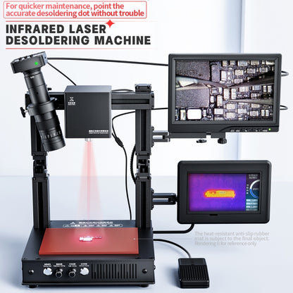 Mega-idea Intelligent Infrared Laser Desoldering Machine, Model:Without Microscope Set(US Plug) - Separation Equipment by QIANLI | Online Shopping UK | buy2fix