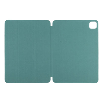 Horizontal Flip Ultra-thin Non-buckle Magnetic PU Leather Tablet Case With Three-folding Holder & Sleep / Wake-up Function For iPad Pro 11 inch (2020) / Pro 11 2018 / Air 2020 10.9(Green) - iPad Pro 11 (2020) Cases by buy2fix | Online Shopping UK | buy2fix