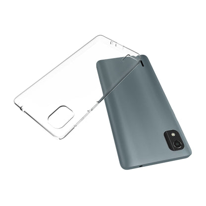 For Nokia C2 2nd Edition Waterproof Texture TPU Phone Case(Transparent) - Nokia Cases by buy2fix | Online Shopping UK | buy2fix