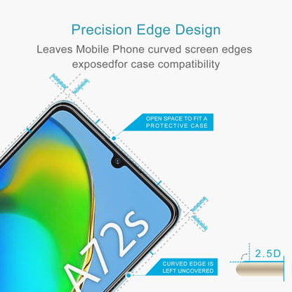 For ZTE Blade A72s 50pcs 0.26mm 9H 2.5D Tempered Glass Film - ZTE Tempered Glass by buy2fix | Online Shopping UK | buy2fix