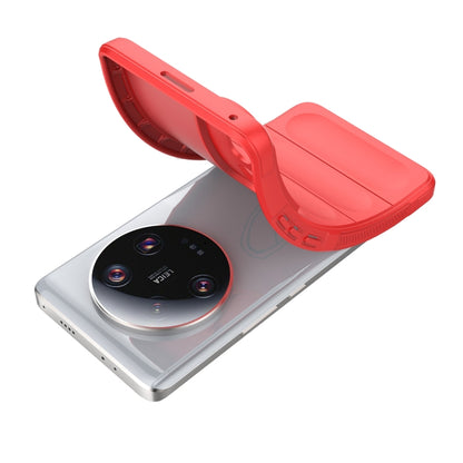 For Xiaomi 13 Ultra Magic Shield TPU + Flannel Phone Case(Purple) - 13 Ultra Cases by buy2fix | Online Shopping UK | buy2fix