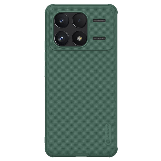 For Xiaomi Redmi K70 / K70 Pro NILLKIN Frosted Shield Pro PC + TPU Phone Case(Green) - K70 Pro Cases by NILLKIN | Online Shopping UK | buy2fix