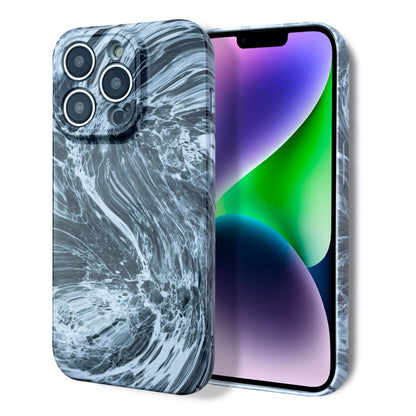 For iPhone 11 Marble Pattern Phone Case(Black White) - iPhone 11 Cases by buy2fix | Online Shopping UK | buy2fix