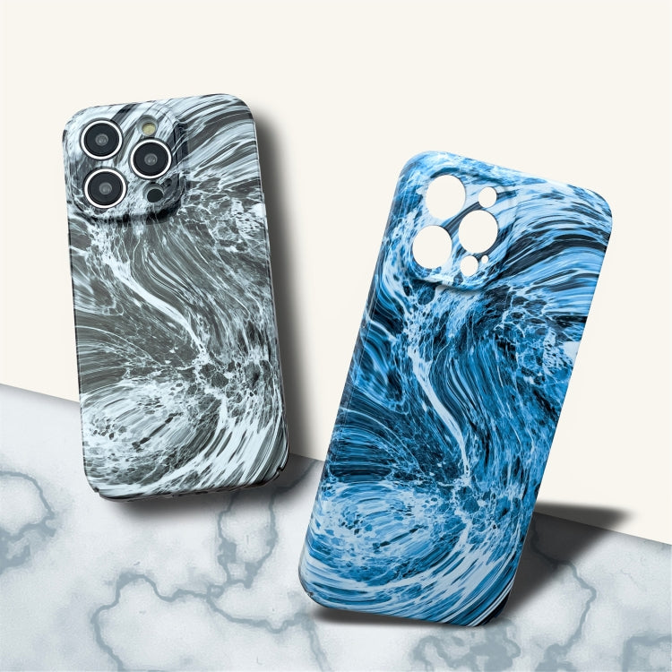 For iPhone SE 2022 / SE 2020 / 8 / 7 Marble Pattern Phone Case(Green White) - iPhone SE 2022 / 2020 / 8 / 7 Cases by buy2fix | Online Shopping UK | buy2fix