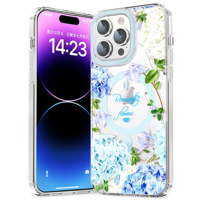 For iPhone 11 MagSafe Magnetic TPU Phone Case(Small Floral) - iPhone 11 Cases by buy2fix | Online Shopping UK | buy2fix