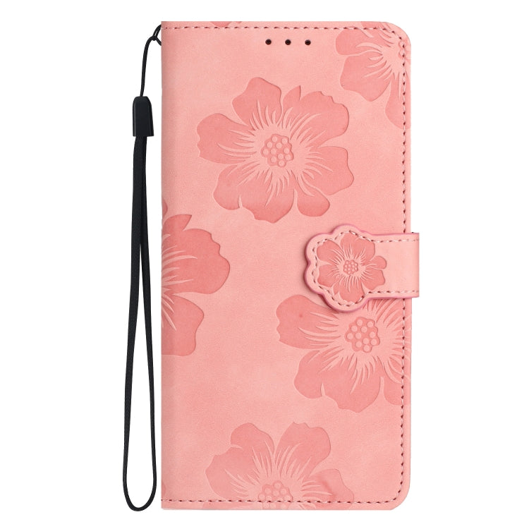 For Xiaomi 12 Pro Flower Embossing Pattern Leather Phone Case(Pink) - 12 Pro Cases by buy2fix | Online Shopping UK | buy2fix