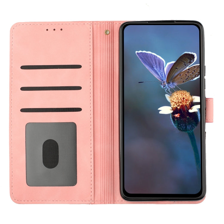 For Xiaomi Redmi A1 Flower Embossing Pattern Leather Phone Case(Pink) - Xiaomi Cases by buy2fix | Online Shopping UK | buy2fix