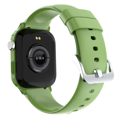 G96 1.85 inch HD Square Screen Rugged Smart Watch Support Bluetooth Calling/Heart Rate Monitoring/Blood Oxygen Monitoring(Green) - Smart Watches by buy2fix | Online Shopping UK | buy2fix