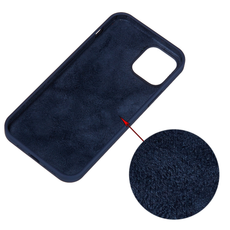 For iPhone 15 Pro Max Solid Color Silicone Phone Case(Midnight Blue) - iPhone 15 Pro Max Cases by buy2fix | Online Shopping UK | buy2fix