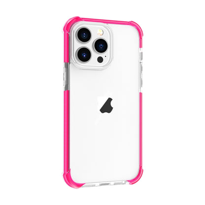 For iPhone 15 Pro Four-corner Shockproof TPU + Acrylic Phone Case(Pink) - iPhone 15 Pro Cases by buy2fix | Online Shopping UK | buy2fix