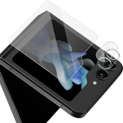 For Samsung Galaxy Z Flip5 5G imak Integrated Rear Camera Lens Tempered Glass Film + Glass Rear Screen Sticker - For Samsung by imak | Online Shopping UK | buy2fix