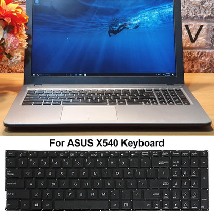 For ASUS X540 US Version Backlight Laptop Keyboard(Black) - Asus Spare Parts by buy2fix | Online Shopping UK | buy2fix