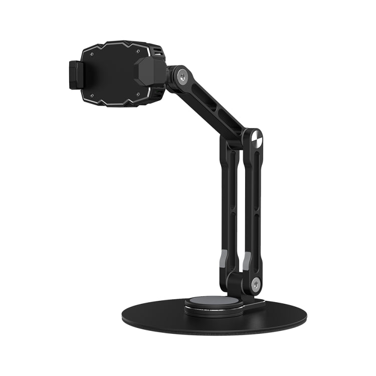 R-JUST HZ43 Cooling Rotating Live Phone Holder(Black) - Desktop Holder by R-JUST | Online Shopping UK | buy2fix